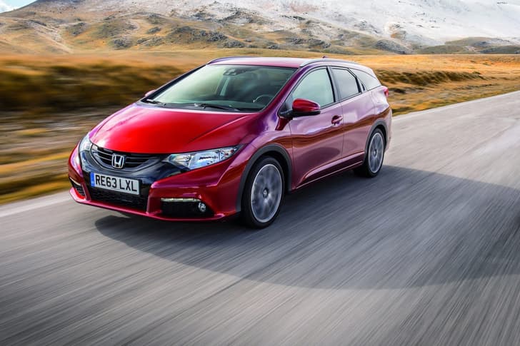 New Honda Civic Tourer photo gallery